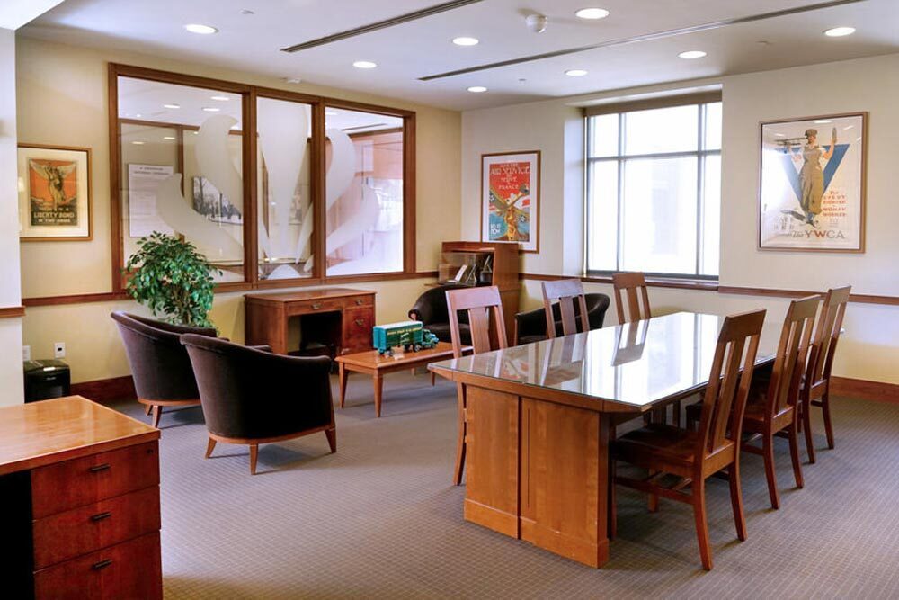 Special Collections Department room in the Pratt Central Library