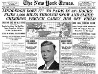 Charles Lindbergh newspaper(1)
